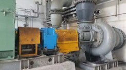 清水離心(xin)泵使用現場(chang)