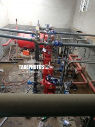 清水離心泵(beng)使用現場